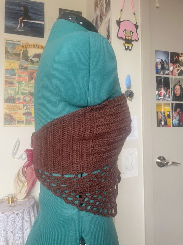 Brown corset top - Image 3