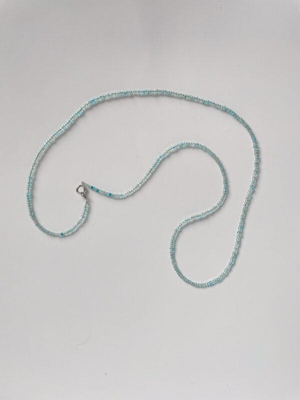 baby blue waist beads